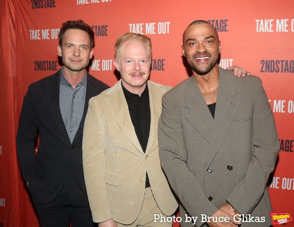 Patrick J. Adams, Jesse Tyler Ferguson and Jesse Williams Photo