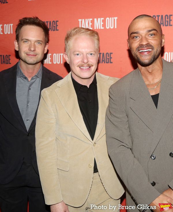 Patrick J. Adams, Jesse Tyler Ferguson and Jesse Williams Photo