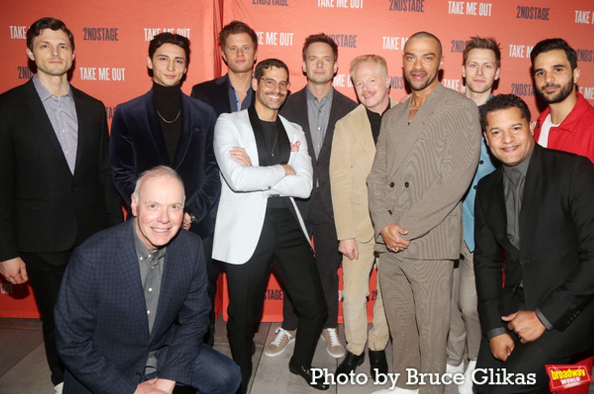 Tyler Lansing Weaks, Ken Marks, Julian Cihi, Michael Oberholtzer, Eduardo Ramos, Patrick J. Adams, Jesse Tyler Ferguson, Jesse Williams, Carl Lundstedt, Brandon J. Dirden and Hiram Delgado at 