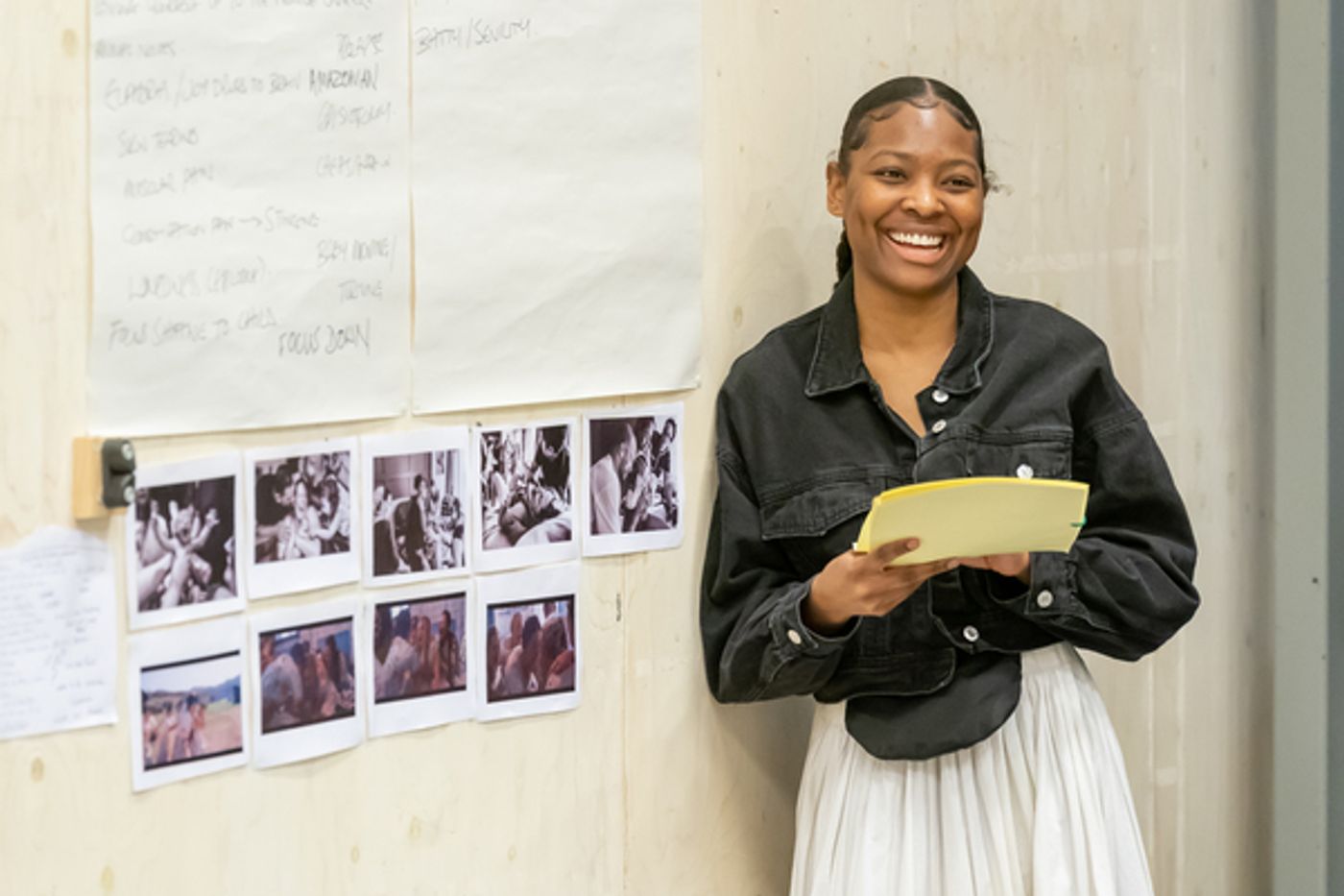 Photos: Inside Rehearsals for MARYS SEACOLE the Donmar Warehouse  Image