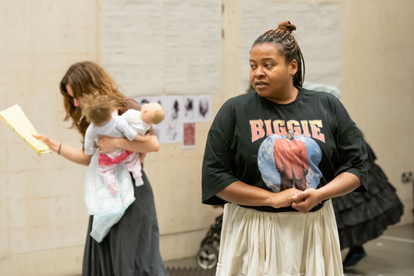 Photos: Inside Rehearsals for MARYS SEACOLE the Donmar Warehouse  Image