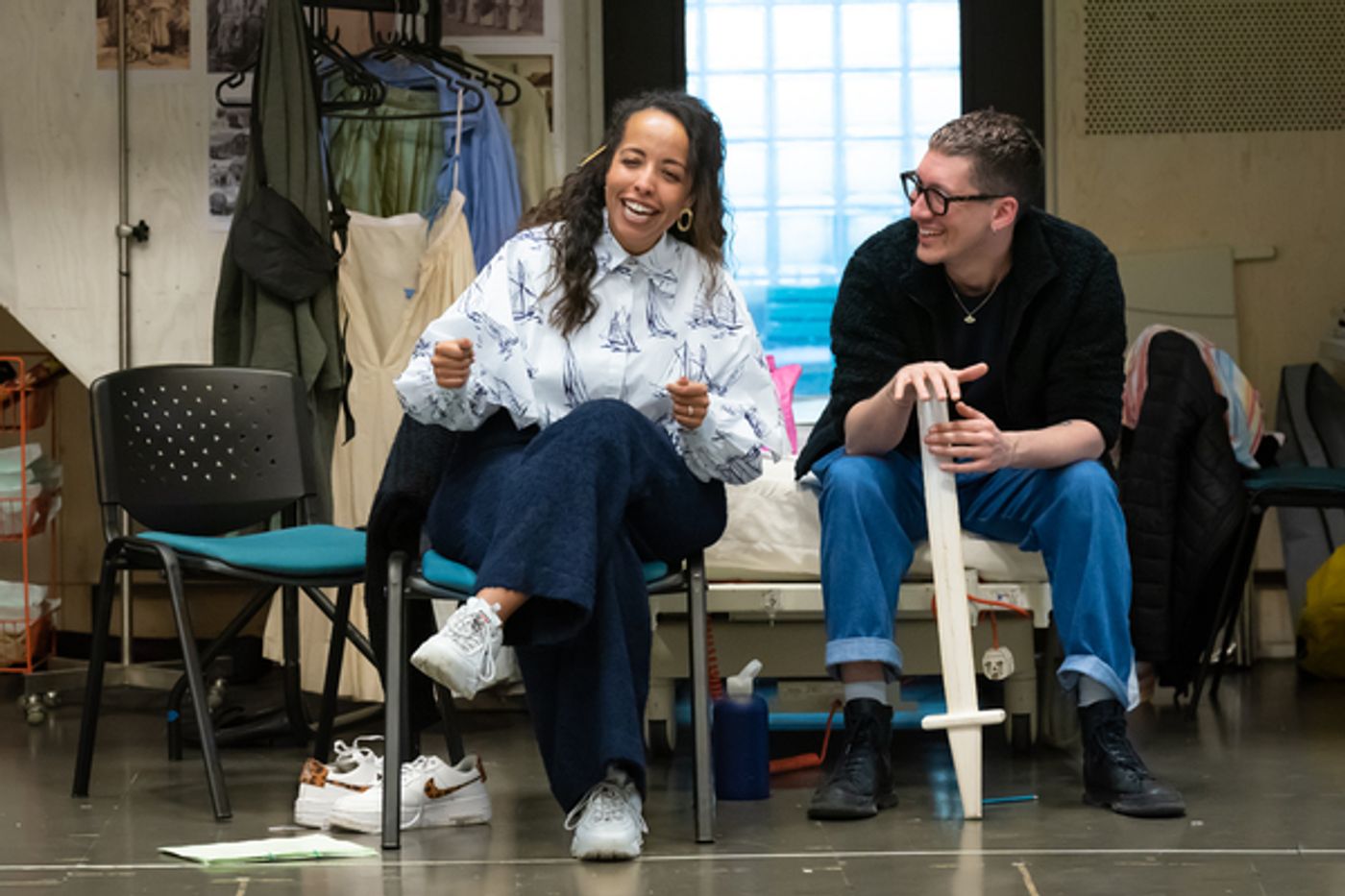 Photos: Inside Rehearsals for MARYS SEACOLE the Donmar Warehouse  Image