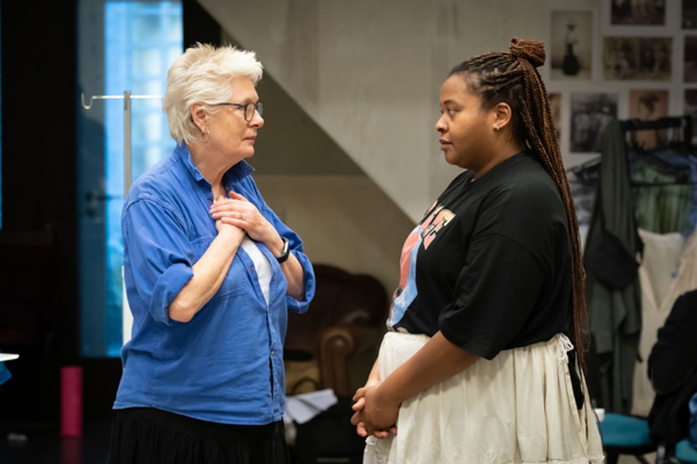 Photos: Inside Rehearsals for MARYS SEACOLE the Donmar Warehouse  Image