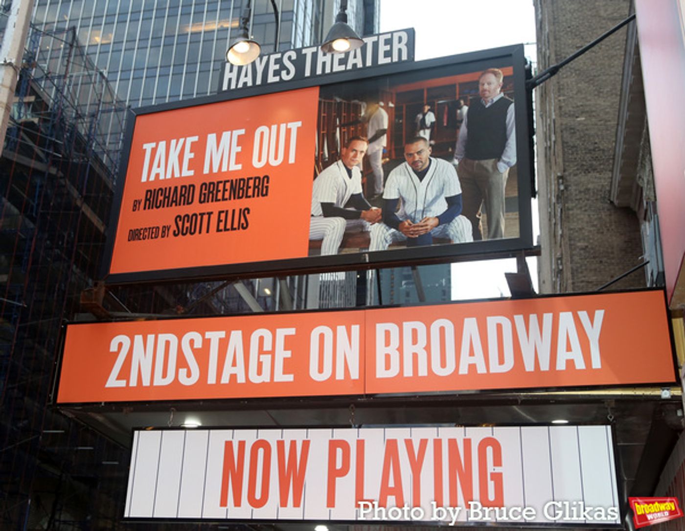 Photos: Stars Arrive on the Red Carpet at TAKE ME OUT Opening Night  Image