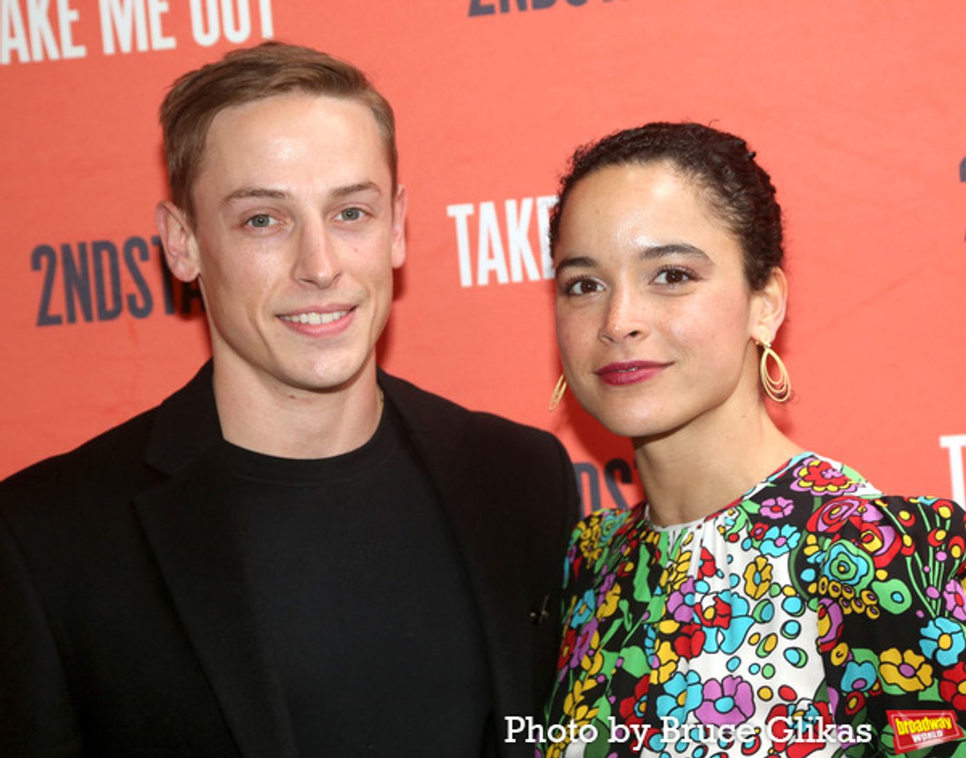 Photos: Stars Arrive on the Red Carpet at TAKE ME OUT Opening Night  Image