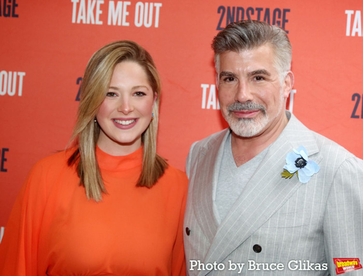 Photos: Stars Arrive on the Red Carpet at TAKE ME OUT Opening Night  Image