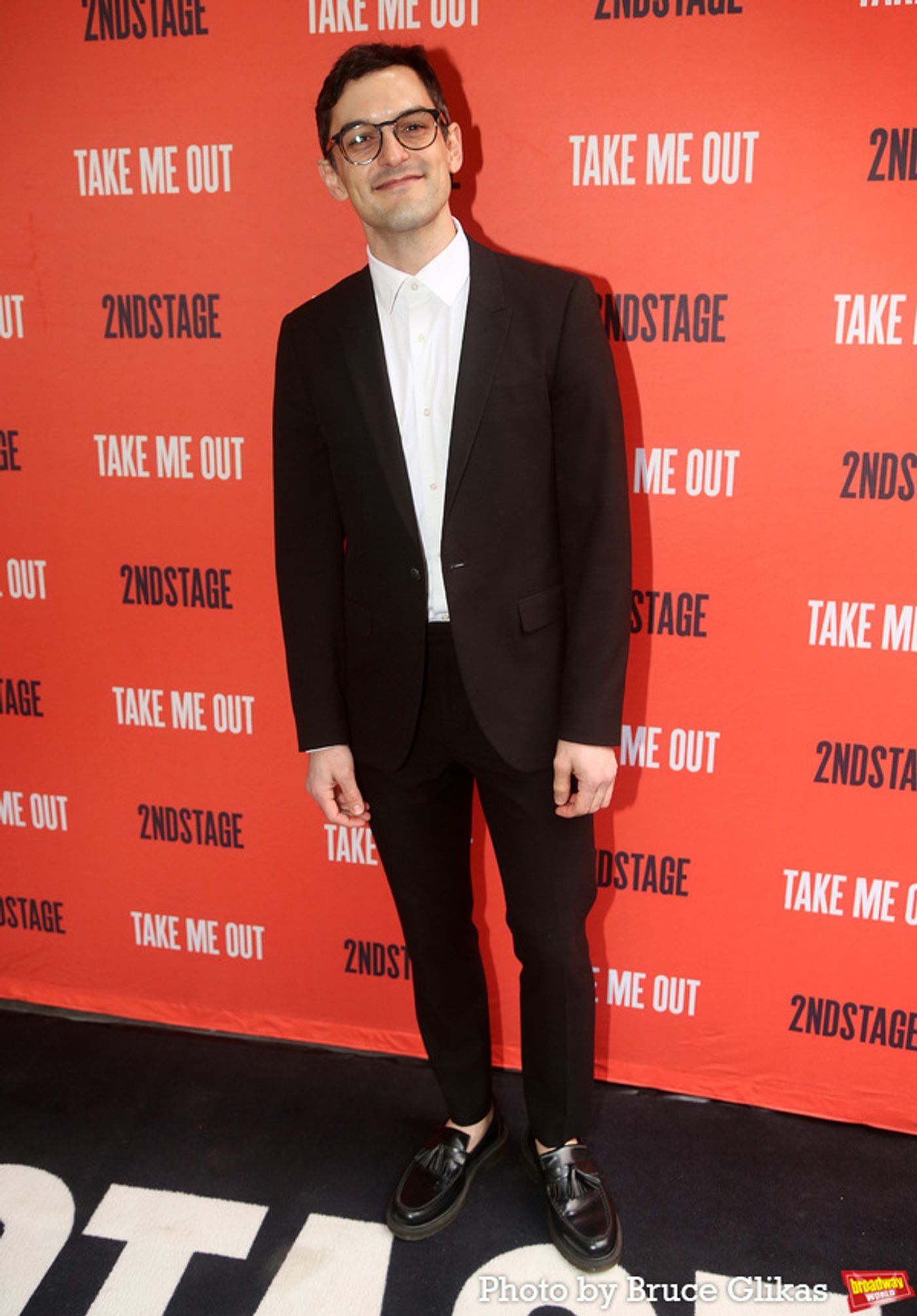 Photos: Stars Arrive on the Red Carpet at TAKE ME OUT Opening Night  Image