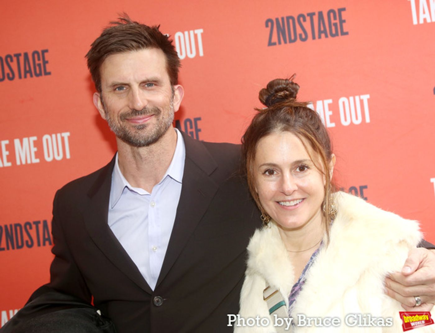 Photos: Stars Arrive on the Red Carpet at TAKE ME OUT Opening Night  Image