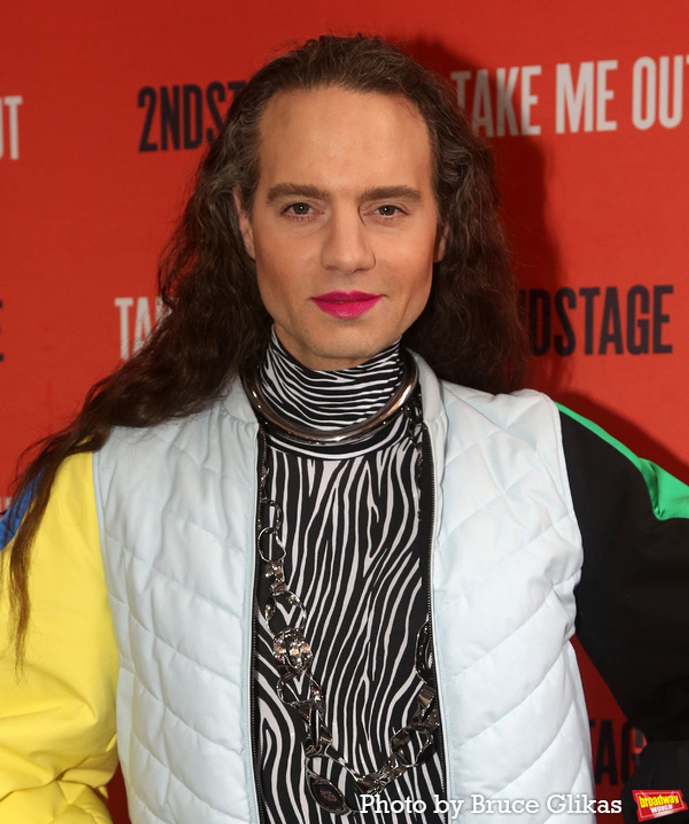 Photos: Stars Arrive on the Red Carpet at TAKE ME OUT Opening Night  Image