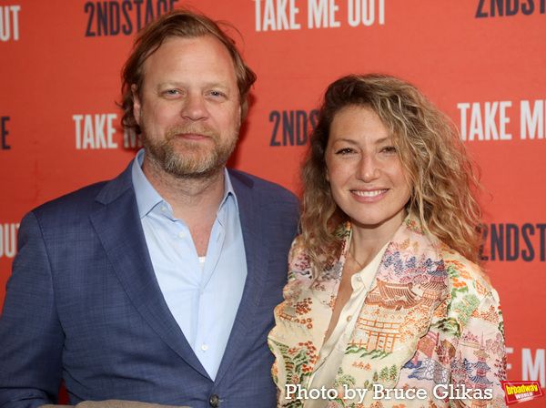 Michael Habb and Ari Graynor Photo