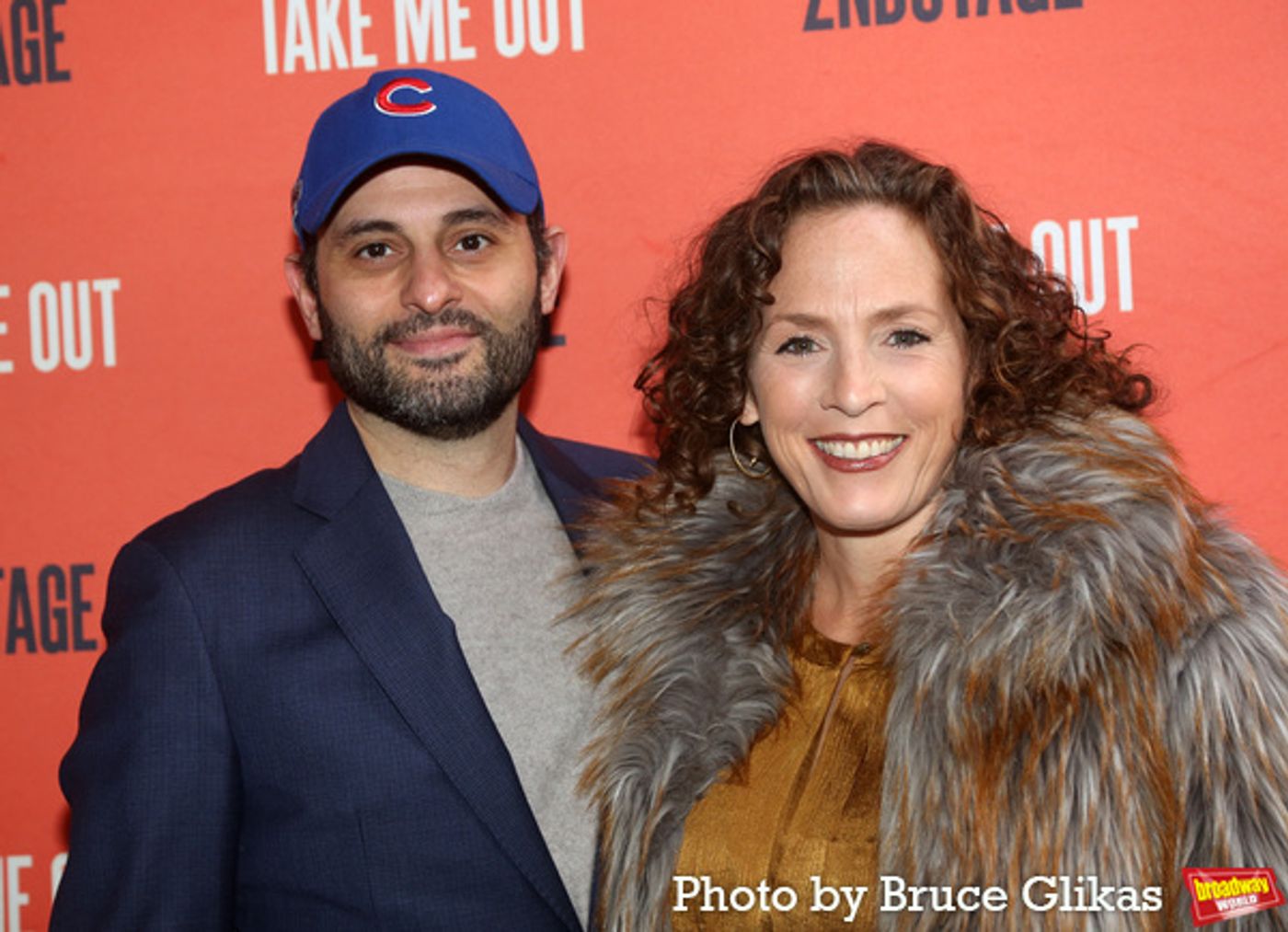 Photos: Stars Arrive on the Red Carpet at TAKE ME OUT Opening Night  Image