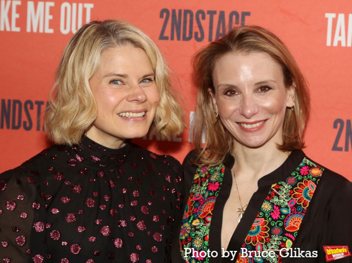 Celia Keenan-Bolger and Sarah Saltzberg at 