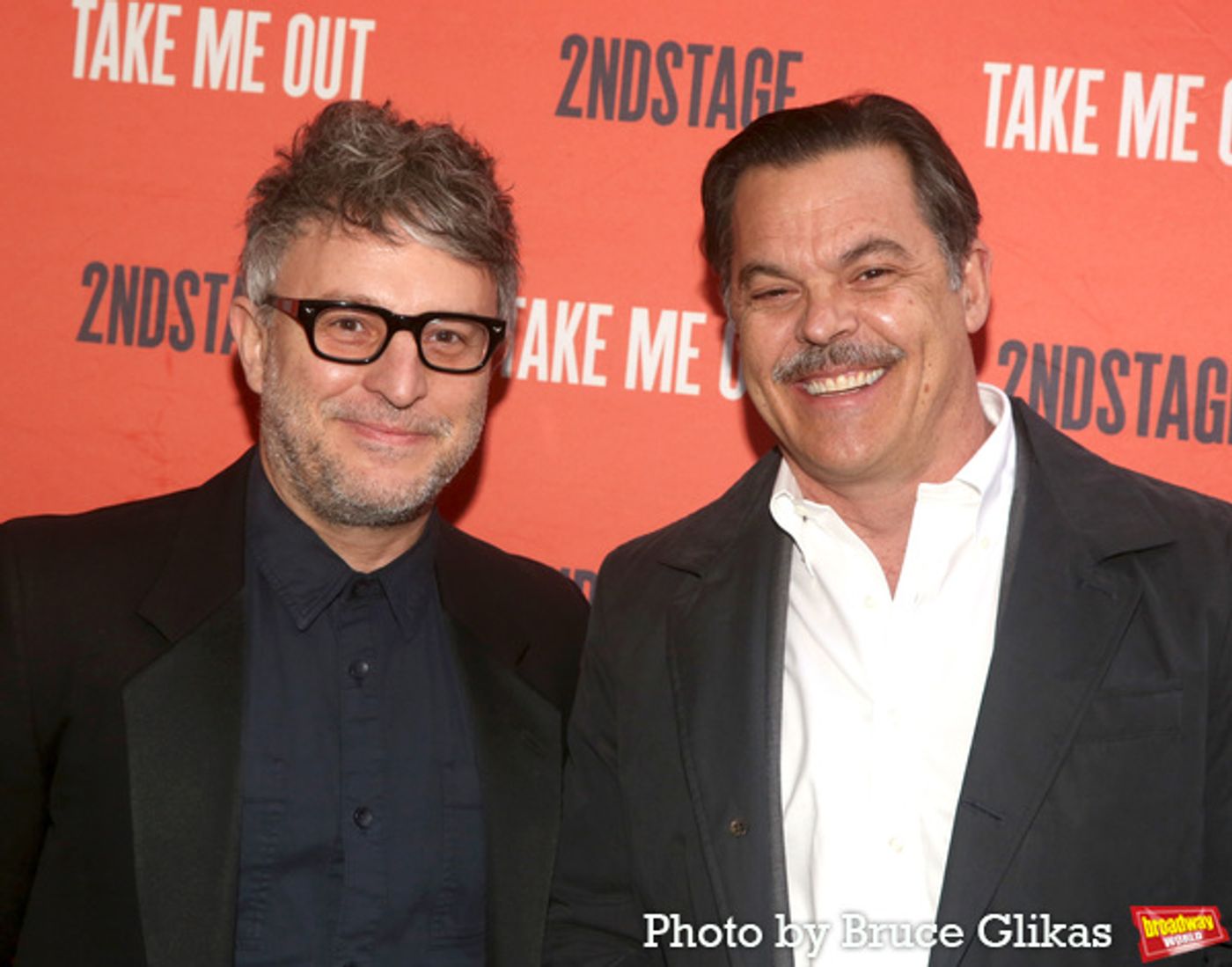 Photos: Stars Arrive on the Red Carpet at TAKE ME OUT Opening Night  Image