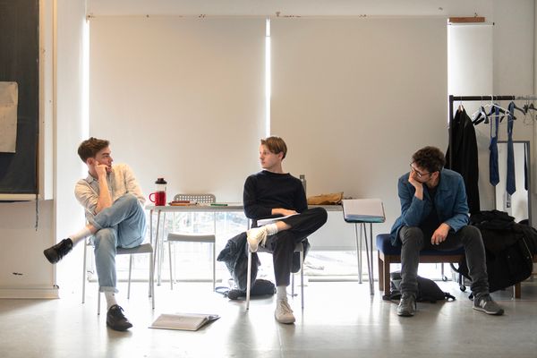 Hubert Burton, Matthew Tennyson, Oscar Toeman Photo