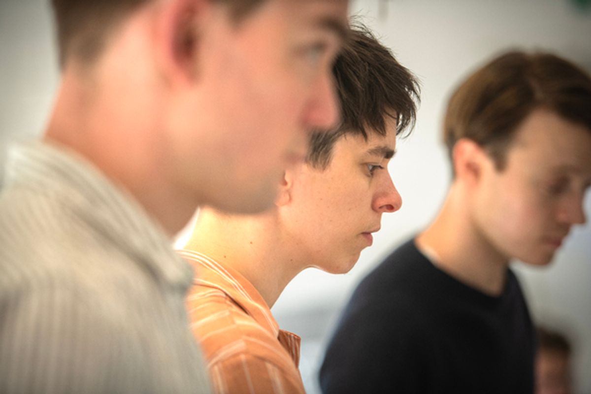 Hubert Burton, Vinnie Heaven, Matthew Tennyson at 