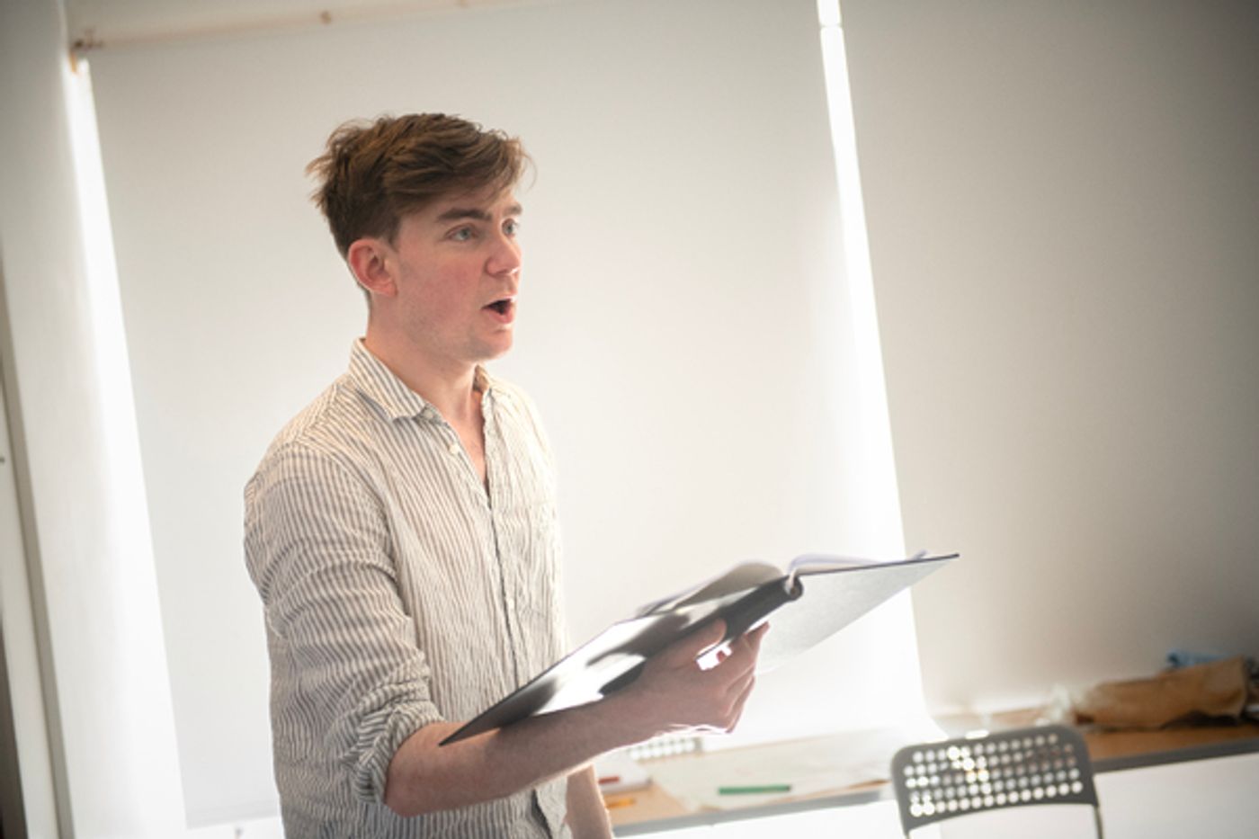Photos: Inside Rehearsal For THE MISFORTUNE OF THE ENGLISH at Orange Tree Theatre  Image