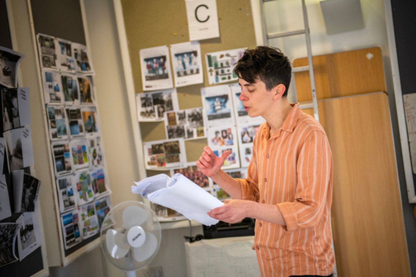 Photos: Inside Rehearsal For THE MISFORTUNE OF THE ENGLISH at Orange Tree Theatre Photos: Inside Rehearsal For THE MISFORTUNE OF THE ENGLISH at Orange Tree Theatre Image