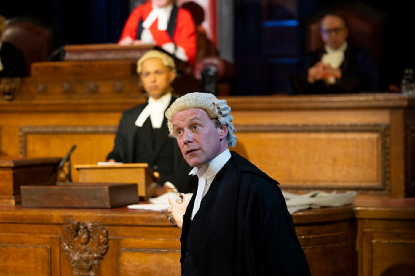 Photos: Check Out All New Photos From WITNESS FOR THE PROSECUTION at London's County Hall  Image