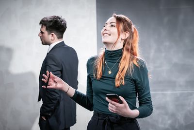 Pierro Niel-Mee as Ben & Isabel Della-Porta as Laura Photo