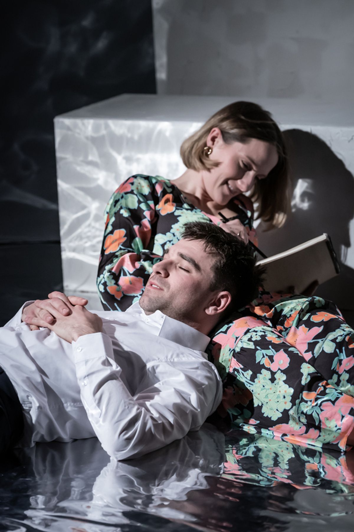 Pierro Niel-Mee as Ben & Allegra Marland as Julienne at 