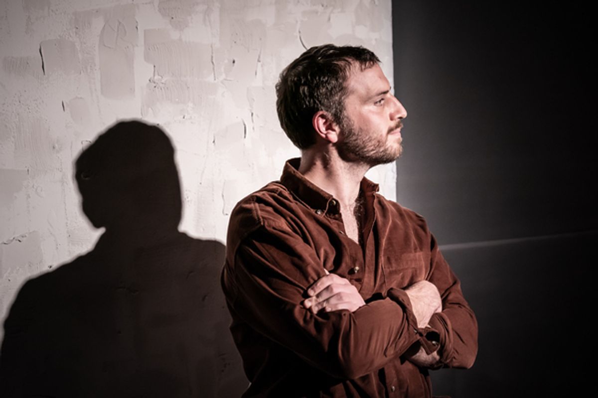John MacCormick as Simon at Photos: First Look at DIRTY HEARTS at the Old Red Lion