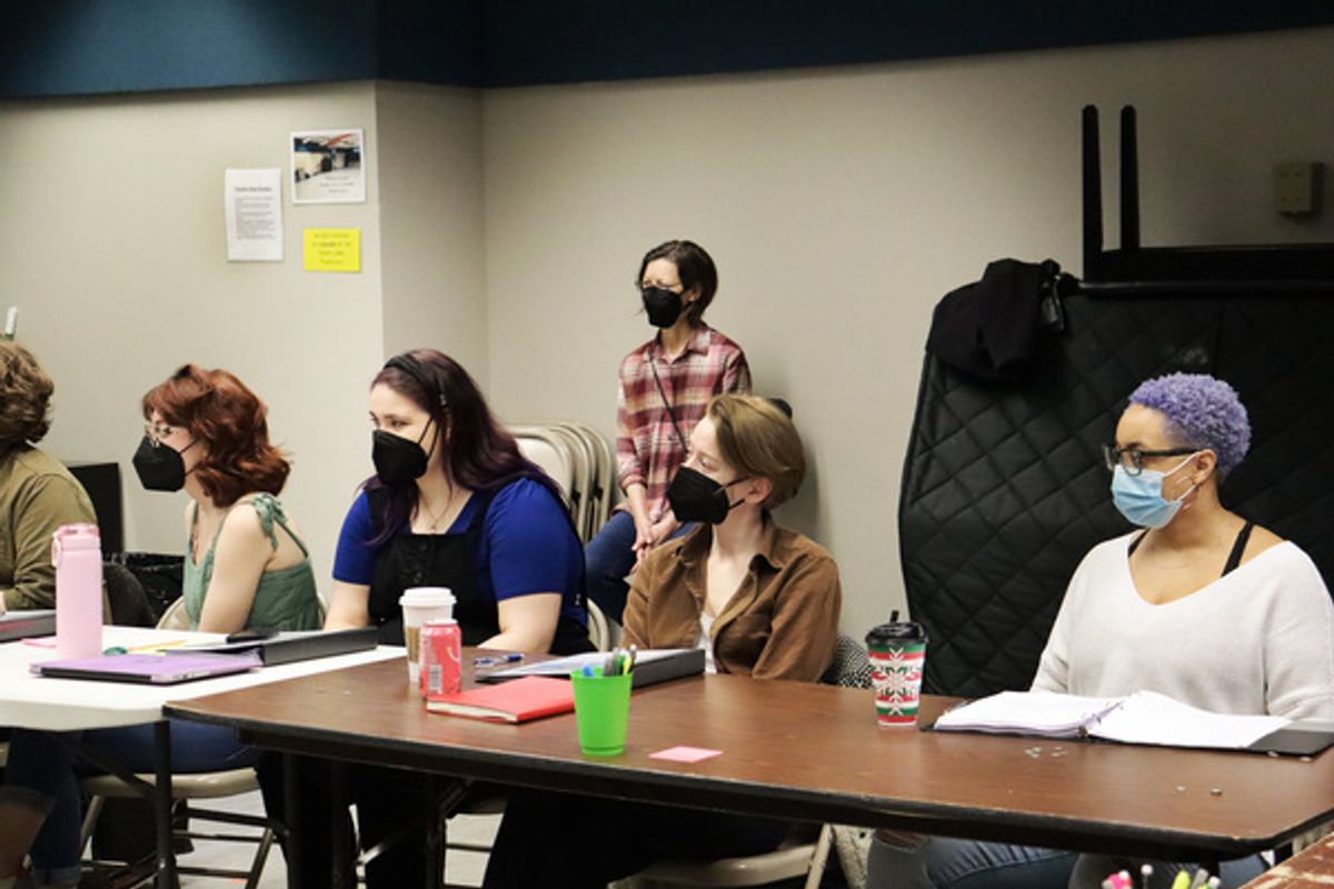 Caroline Ragland, Julie Gottfried, Val Day, Blair Baker and Shayna Nicole Small  at 