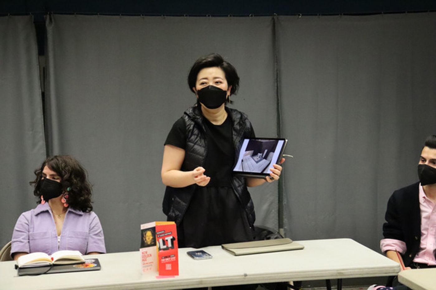 Photos: Go Inside Rehearsals for VOLT Festival's GOLDIE, MAX & MILK  Image