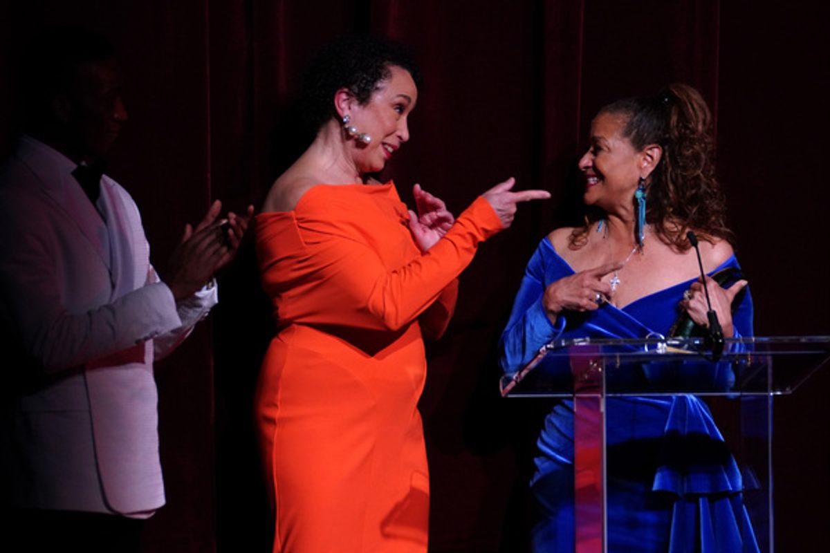 Virginia Johnson, Debbie Allen  at 