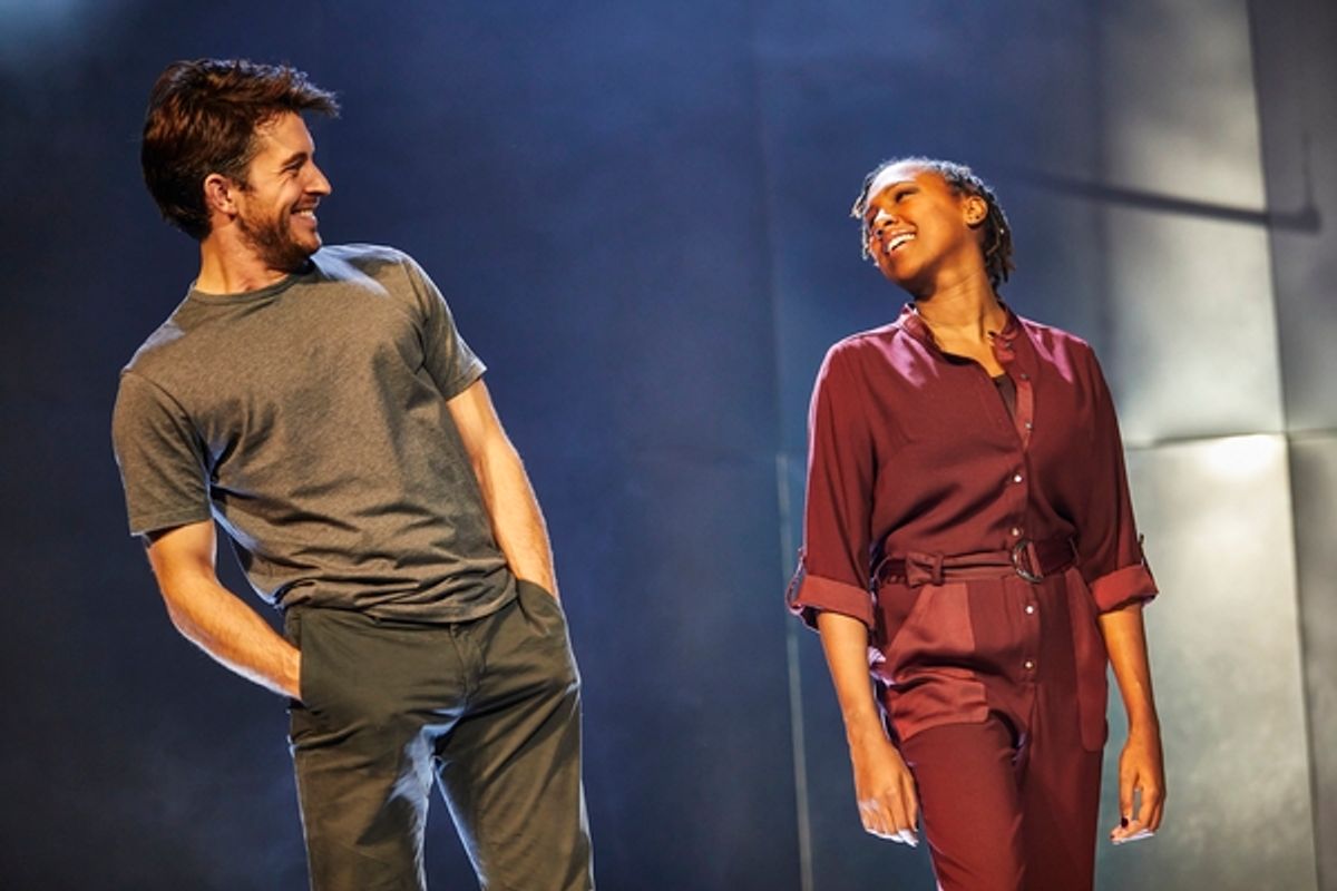 Jonathan Bailey and Jade Anouka at 