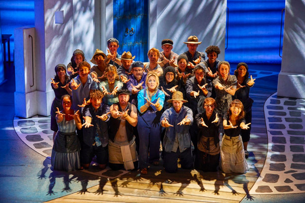 Mazz Murray and the Cast of MAMMA MIA! at 