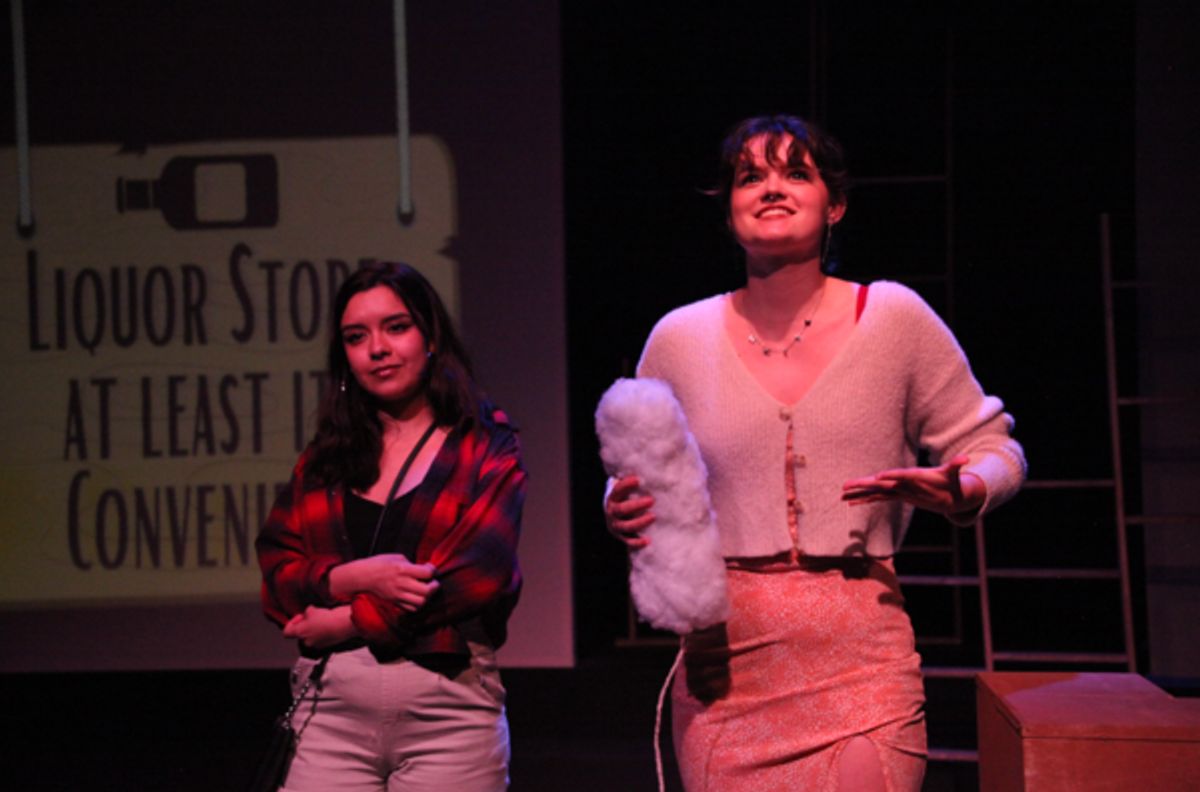 L TO R — MACEDONIA BULLINGTON, SYDNEY JENKINS. at Photos: First Look at the Loft Ensemble's Production of THE CONCRETE JUNGLE