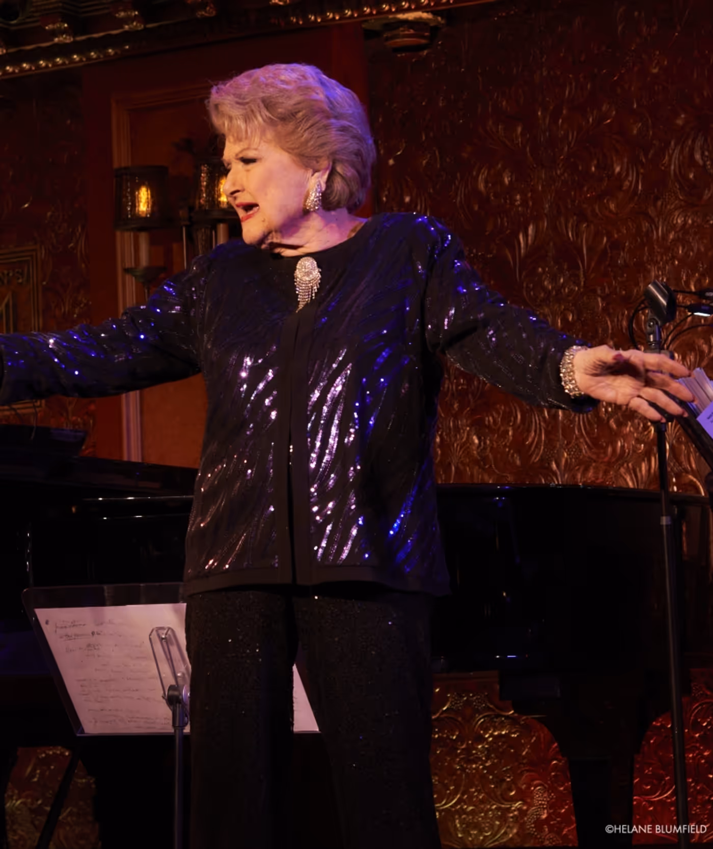 Photos:  Marilyn Maye 94, OF COURSE THERE'S MORE! at 54 Below by Helane Blumfield  Image