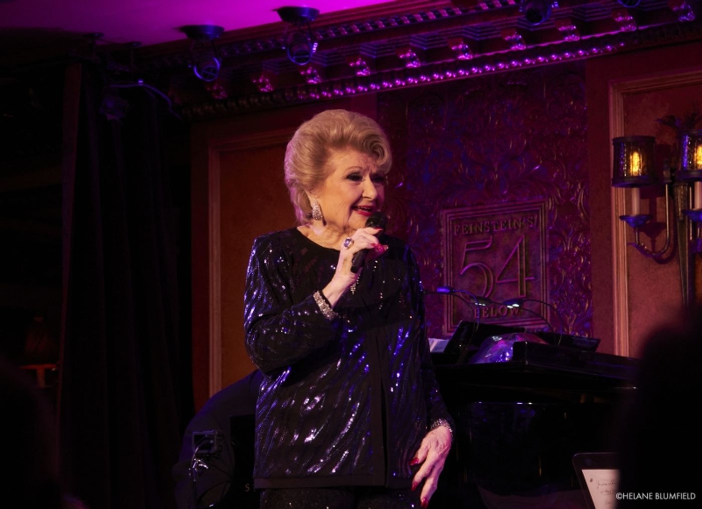 Photos:  Marilyn Maye 94, OF COURSE THERE'S MORE! at 54 Below by Helane Blumfield  Image