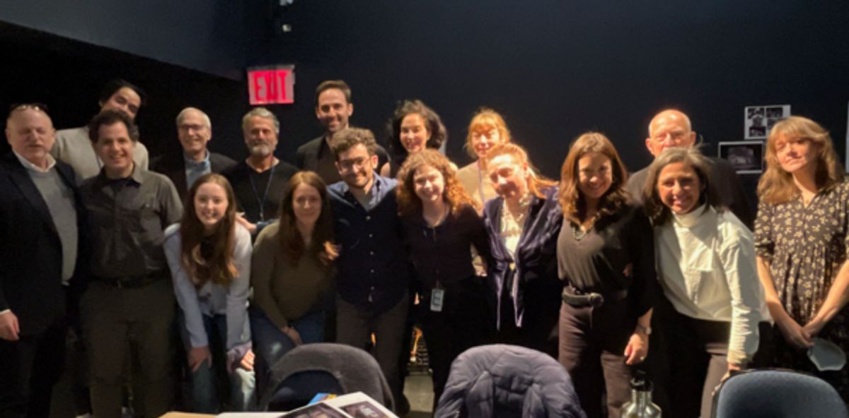 The cast and the creative team of THE LUCKY STAR on the first day of rehearsal. at Photos: First Day of Rehearsals for THE LUCKY STAR at 59E59 Theaters