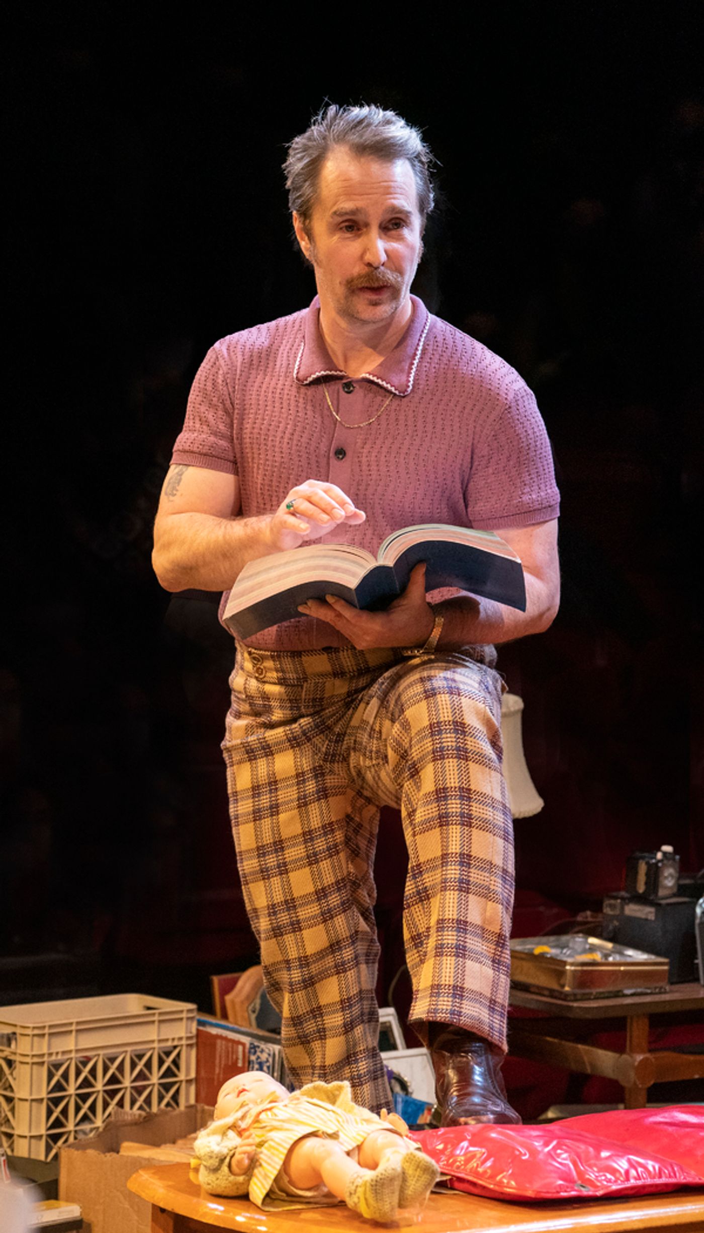 Photos: First Look at Laurence Fishburne, Sam Rockwell & Darren Criss in AMERICAN BUFFALO  Image