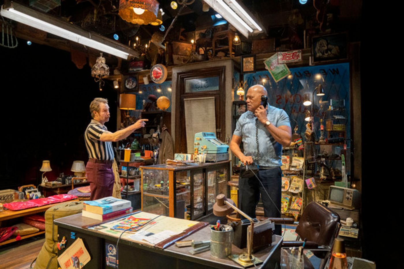 Photos: First Look at Laurence Fishburne, Sam Rockwell & Darren Criss in AMERICAN BUFFALO  Image