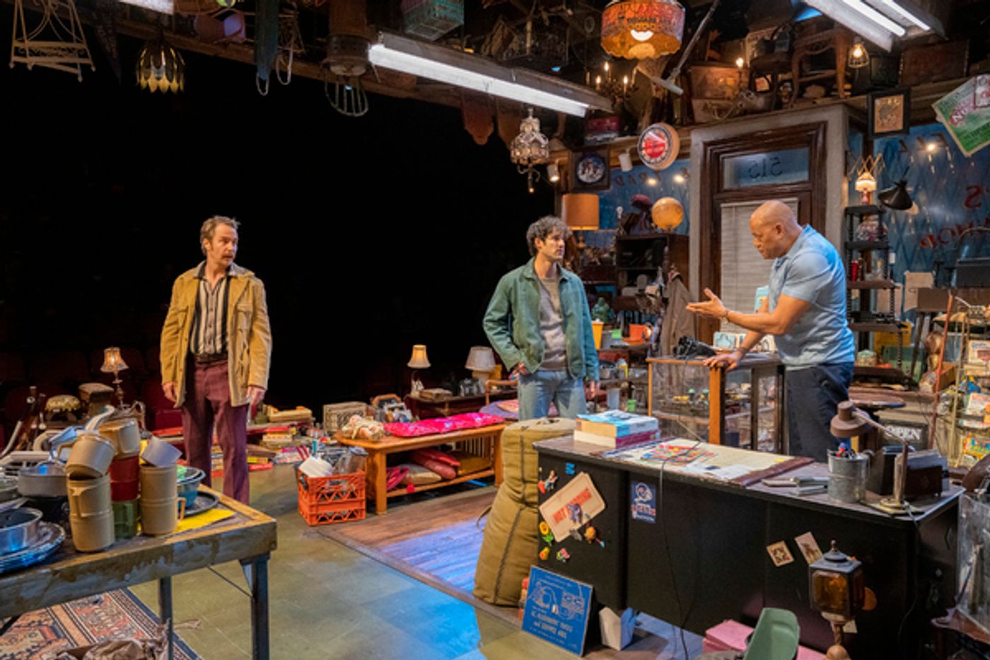 Photos: First Look at Laurence Fishburne, Sam Rockwell & Darren Criss in AMERICAN BUFFALO  Image