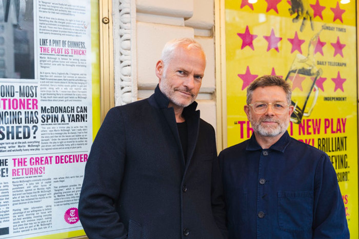 Photos: HANGMEN Cast & Creative Team Arrive at Golden Theatre for First Performance  Image