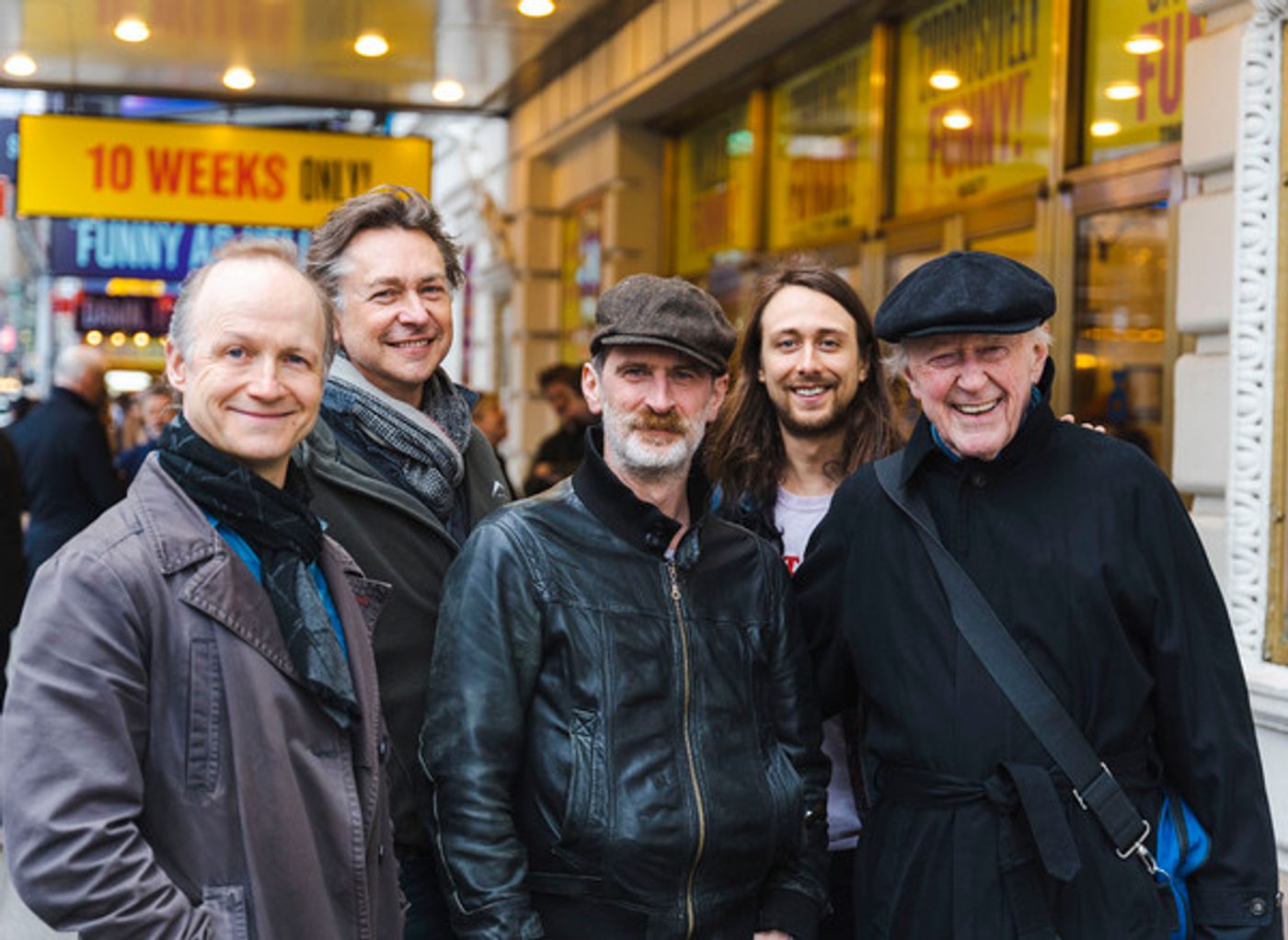 Photos: HANGMEN Cast & Creative Team Arrive at Golden Theatre for First Performance  Image