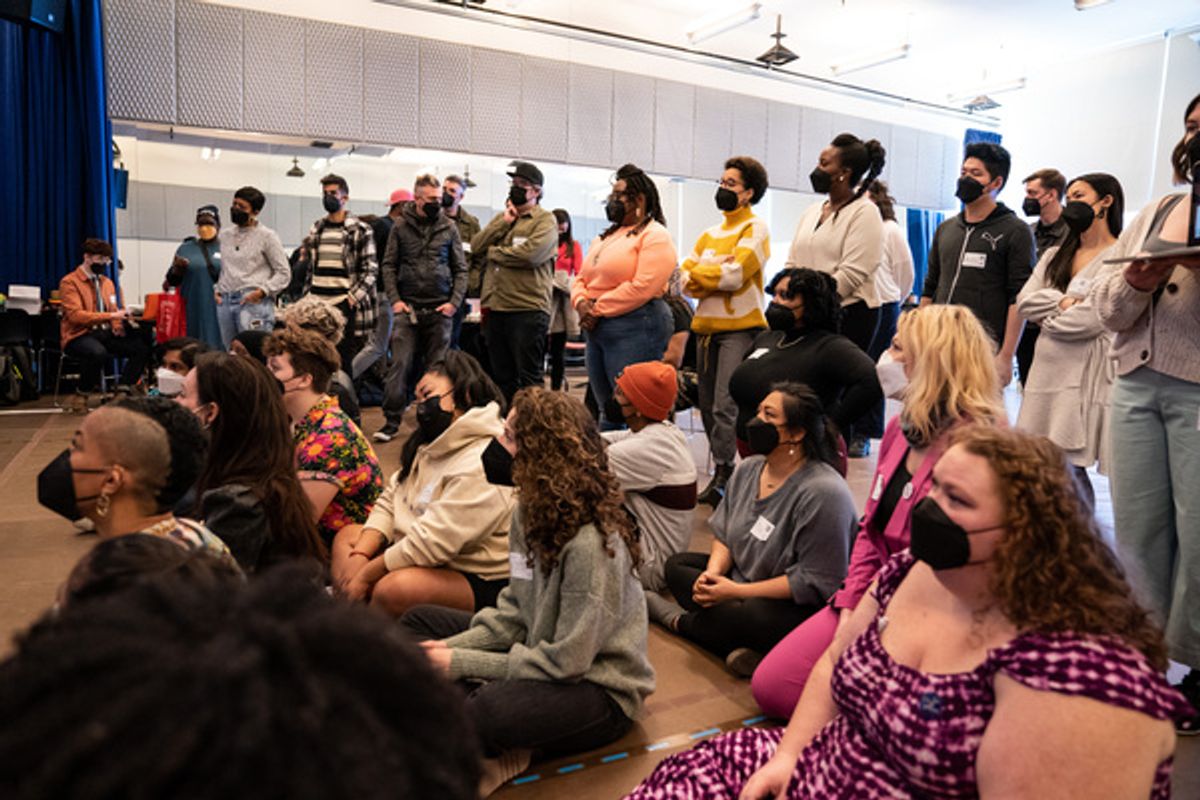 The company of 1776 at Photos: Broadway-Bound 1776 Kicks Off Rehearsals!