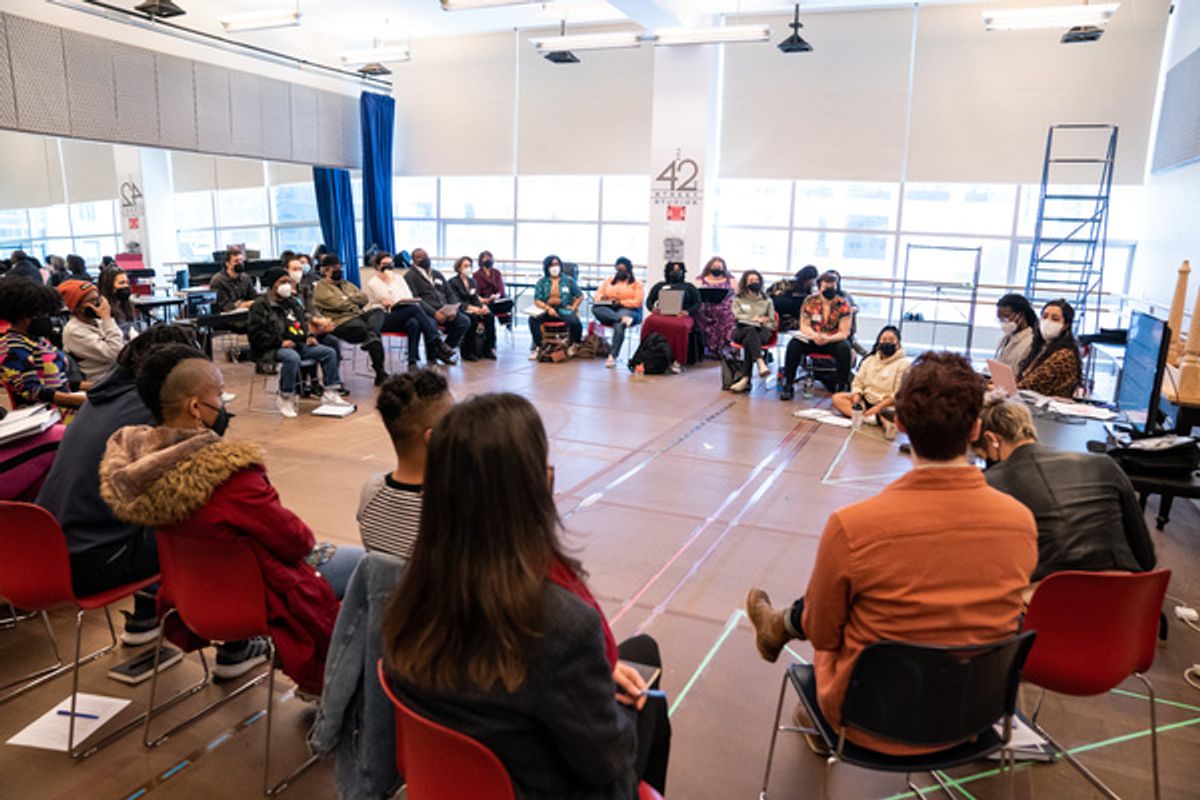 The company of 1776 at Photos: Broadway-Bound 1776 Kicks Off Rehearsals!
