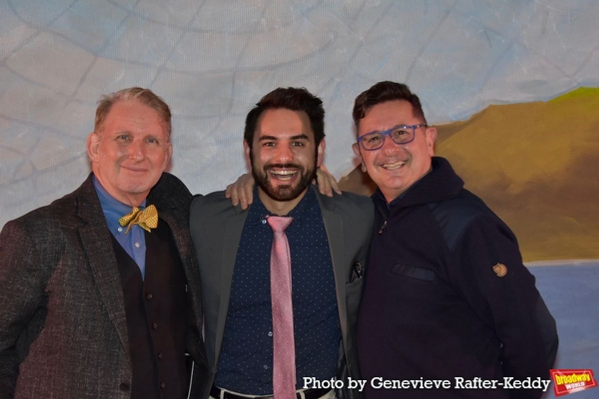 Evans Haile, Constantine Pappas and Evan Pappas at 