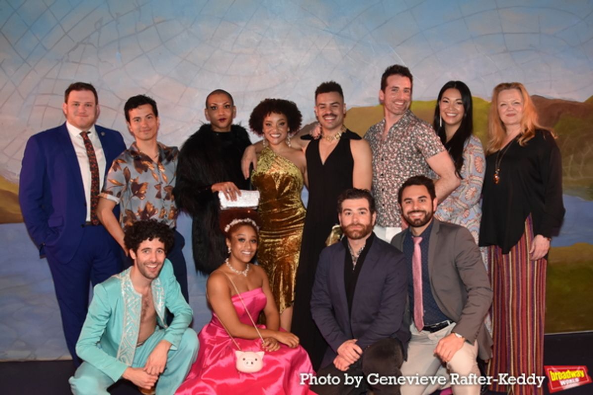 The Cast of Penelope-George Slotin, Philippe Arroyo, David LaMarr, Britany Nicole Simpson, Cooper Howell, Sean Thompson, Bebe Browning, Leah Hocking, Jacob Alexander Simon, Maria Witties, Ben Jacoby and Constantine Pappas at 