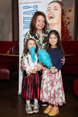 Catherine Johnson and her granddaughters, Melissa and Madeline  Photo