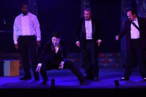 Richard McBride, Andy Shaehan Shin (Caiaphas), Gavin Carnahan, J. Alex Noble (Annas)  Photo