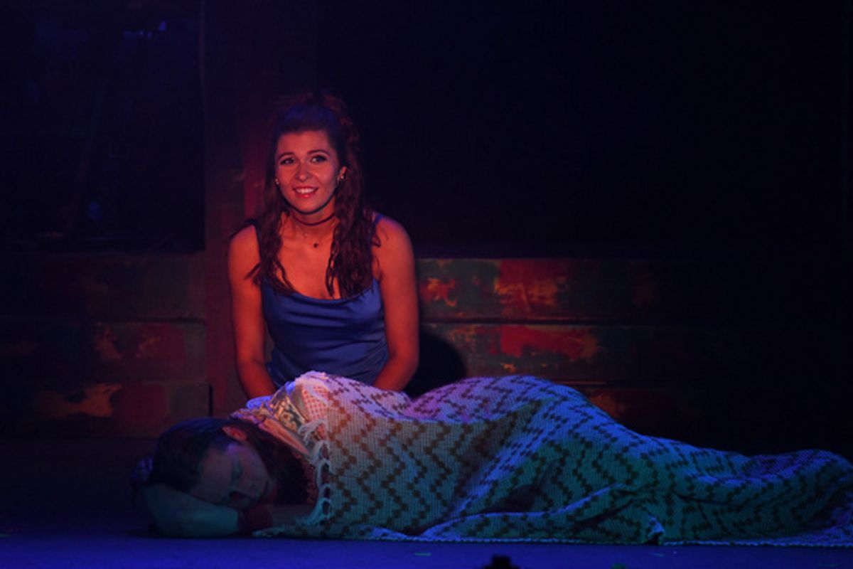 Callee Miles (Mary Magdalene), Brecken Newton Farrell (Jesus)  Credit: Matt Polk at 