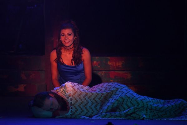 Callee Miles (Mary Magdalene), Brecken Newton Farrell (Jesus)  Credit: Matt Polk Photo