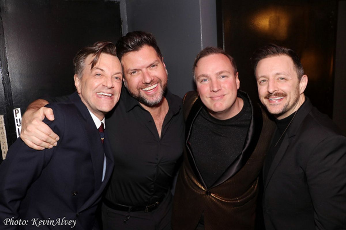 Jim Caruso, Mauricio Martinez, Robbie Rozelle, Jonathan Hoover at 