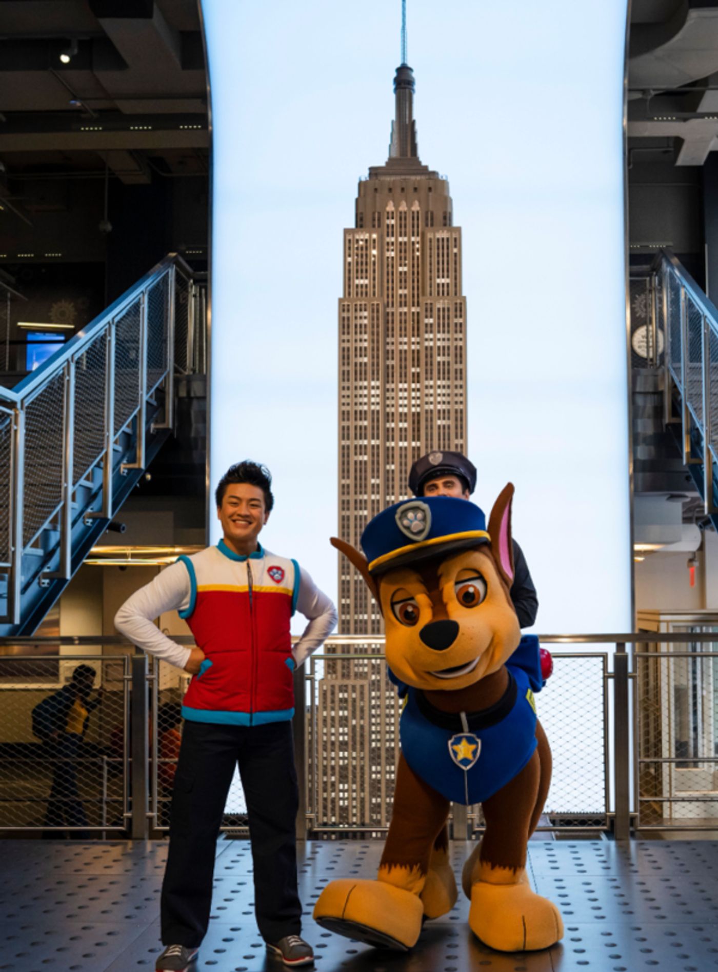 Photos: PAW PATROL LIVE! Visits the Empire State Building in Advance of Today's Hulu Theater Show Photos: PAW PATROL LIVE! Visits the Empire State Building in Advance of Today's Hulu Theater Show Image