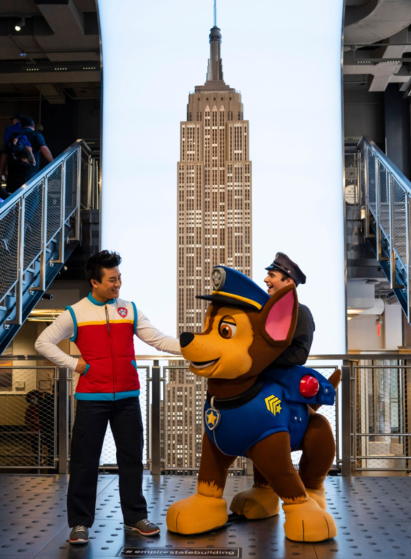 Photos: PAW PATROL LIVE! Visits the Empire State Building in Advance of Today's Hulu Theater Show Photos: PAW PATROL LIVE! Visits the Empire State Building in Advance of Today's Hulu Theater Show Image